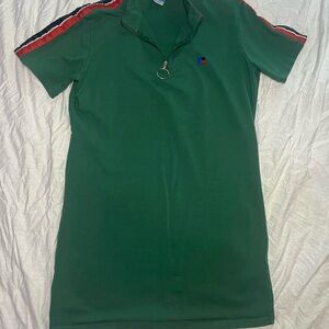 Russell Athletic Green T-Shirt Dress